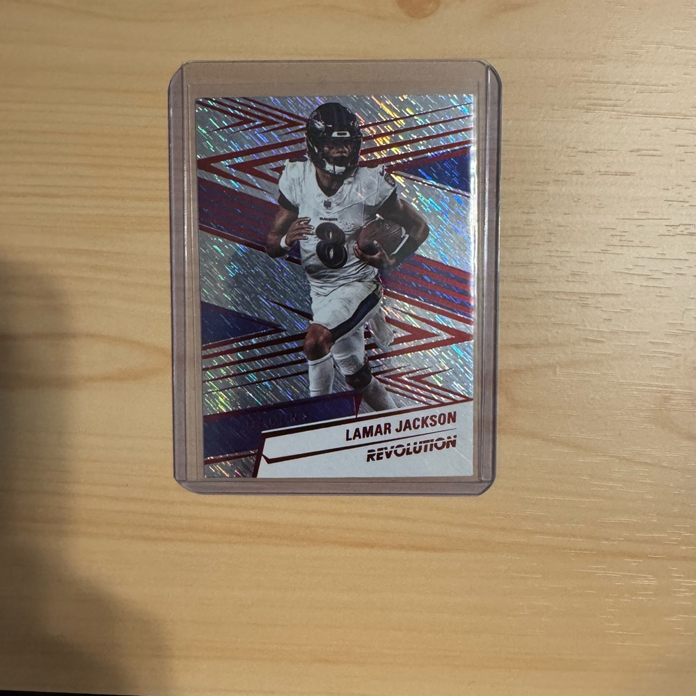 Lamar Jackson 2025 Panini Revolution Football Storm #175